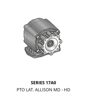 SERIES 17A0 PTO LAT. ALLISON MD - HD