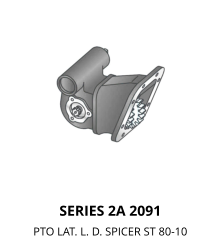 SERIES 2A 2091 PTO LAT. L. D. SPICER ST 80-10