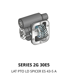 SERIES 2G 30E5 LAT PTO LD SPICER ES 43-5 A