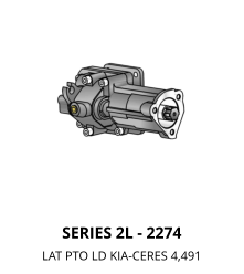 SERIES 2L - 2274 LAT PTO LD KIA-CERES 4,491