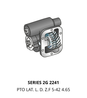 SERIES 2G 2241 PTO LAT. L. D. Z.F 5-42 4.65