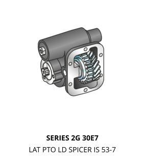SERIES 2G 30E7 LAT PTO LD SPICER IS 53-7