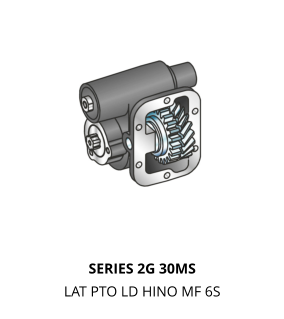 SERIES 2G 30MS LAT PTO LD HINO MF 6S