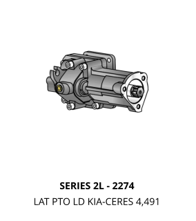 SERIES 2L - 2274 LAT PTO LD KIA-CERES 4,491