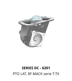 SERIES DC - 6201 PTO LAT. 8F MACK serie T-TX