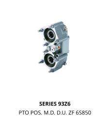 SERIES 93Z6 PTO POS. M.D. D.U. ZF 6S850