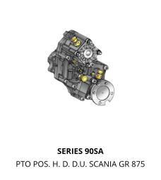 SERIES 90SA PTO POS. H. D. D.U. SCANIA GR 875