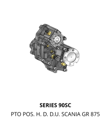 SERIES 90SC PTO POS. H. D. D.U. SCANIA GR 875
