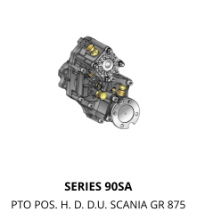 SERIES 90SA PTO POS. H. D. D.U. SCANIA GR 875