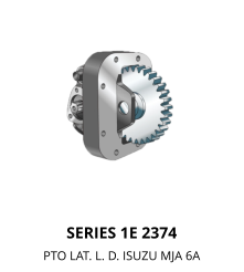 SERIES 1E 2374 PTO LAT. L. D. ISUZU MJA 6A