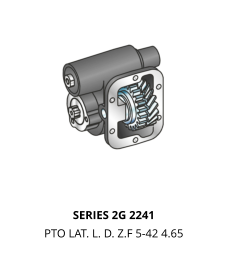 SERIES 2G 2241 PTO LAT. L. D. Z.F 5-42 4.65