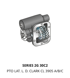 SERIES 2G 30C2 PTO LAT. L. D. CLARK CL 3905 A/B/C