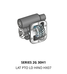 SERIES 2G 30H1 LAT PTO LD HINO HX07