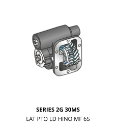 SERIES 2G 30MS LAT PTO LD HINO MF 6S