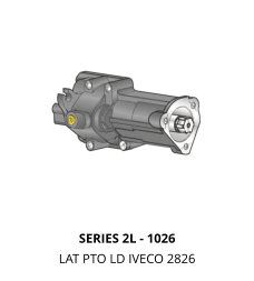 SERIES 2L - 1026 LAT PTO LD IVECO 2826