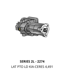 SERIES 2L - 2274 LAT PTO LD KIA-CERES 4,491
