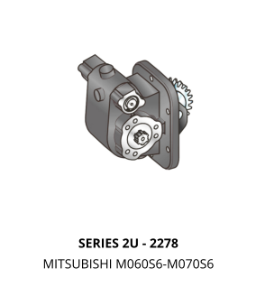 SERIES 2U - 2278 MITSUBISHI M060S6-M070S6