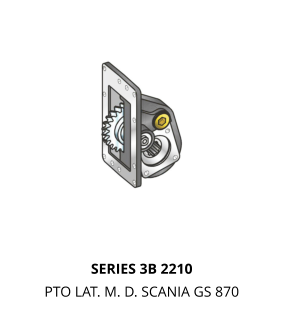 SERIES 3B 2210 PTO LAT. M. D. SCANIA GS 870
