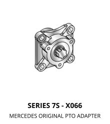 SERIES 7S - X066 MERCEDES ORIGINAL PTO ADAPTER