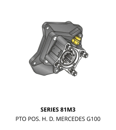 SERIES 81M3 PTO POS. H. D. MERCEDES G100
