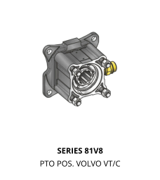 SERIES 81V8 PTO POS. VOLVO VT/C