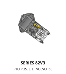 SERIES 82V3 PTO POS. L. D. VOLVO R 6