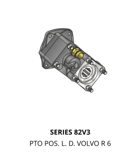 SERIES 82V3 PTO POS. L. D. VOLVO R 6