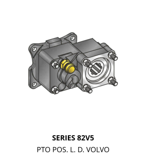 SERIES 82V5 PTO POS. L. D. VOLVO