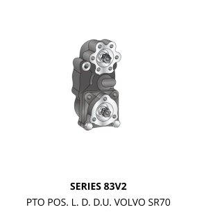 SERIES 83V2 PTO POS. L. D. D.U. VOLVO SR70