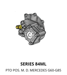 SERIES 84ML PTO POS. M. D. MERCEDES G60-G85