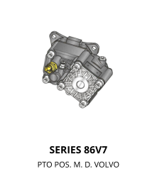 SERIES 86V7 PTO POS. M. D. VOLVO
