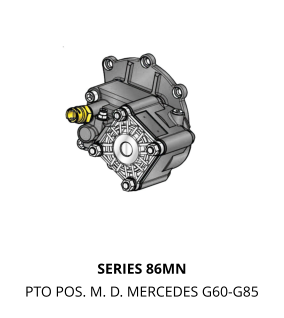 SERIES 86MN PTO POS. M. D. MERCEDES G60-G85