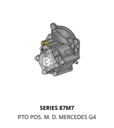 SERIES 87M7 PTO POS. M. D. MERCEDES G4