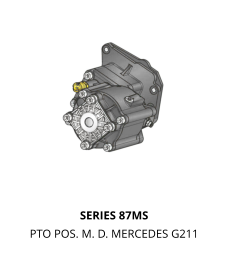 SERIES 87MS PTO POS. M. D. MERCEDES G211