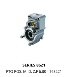 SERIES 86Z1 PTO POS. M. D. Z.F 6.80 - 16S221