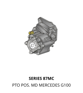 SERIES 87MC PTO POS. MD MERCEDES G100