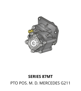 SERIES 87MT PTO POS. M. D. MERCEDES G211