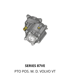 SERIES 87VE PTO POS. M. D. VOLVO VT