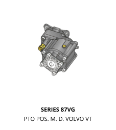 SERIES 87VG PTO POS. M. D. VOLVO VT