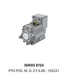 SERIES 87Z4 PTO POS. M. D. Z.F 6.80 - 16S221