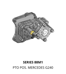 SERIES 88M1 PTO POS. MERCEDES G240