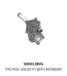 SERIES 88VG PTO POS. VOLVO VT WITH RETARDER