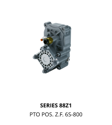 SERIES 88Z1 PTO POS. Z.F. 6S-800