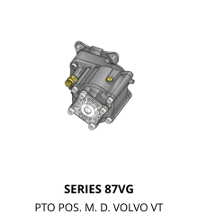 SERIES 87VG PTO POS. M. D. VOLVO VT