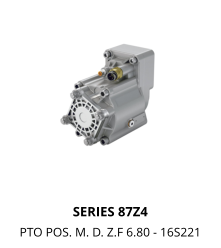 SERIES 87Z4 PTO POS. M. D. Z.F 6.80 - 16S221