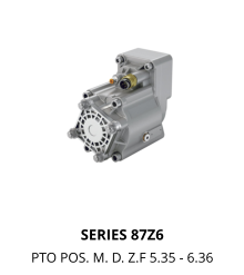 SERIES 87Z6 PTO POS. M. D. Z.F 5.35 - 6.36