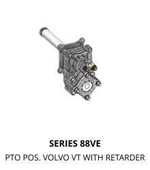 SERIES 88VE PTO POS. VOLVO VT WITH RETARDER