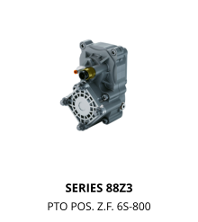 SERIES 88Z3 PTO POS. Z.F. 6S-800