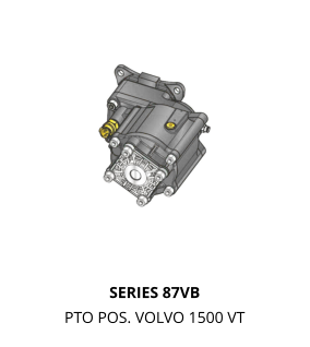 SERIES 87VB PTO POS. VOLVO 1500 VT