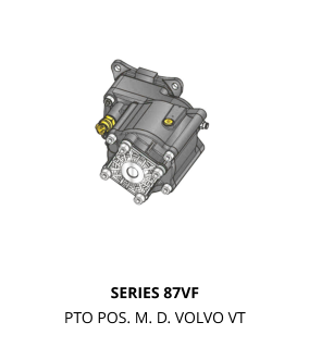 SERIES 87VF PTO POS. M. D. VOLVO VT
